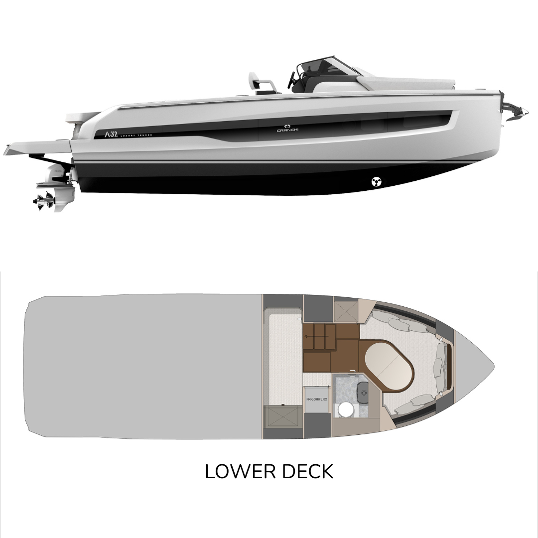CRANCHI A 32 LUXURY TENDER