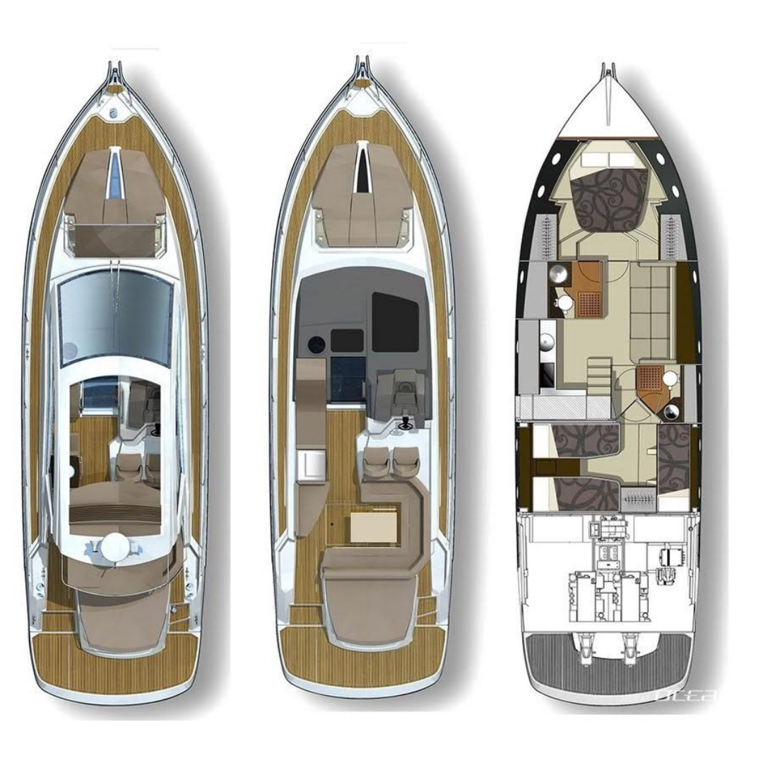 CRANCHI M 44 HT (2020) Grigio Nube